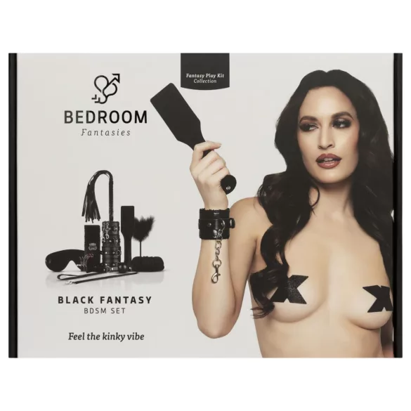 Secret Pleasure Chest - BDSM set gevorderden - 14-delig - zwart