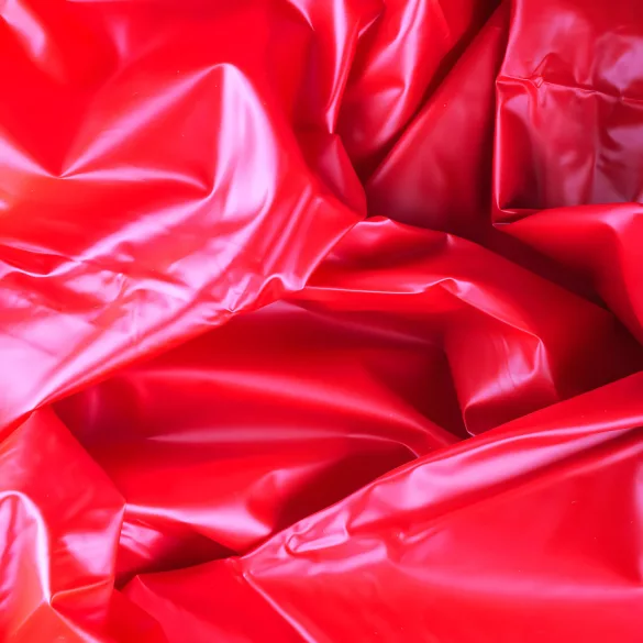 Easytoys - lakens - waterproof lakfolie - 180x230cm - rood