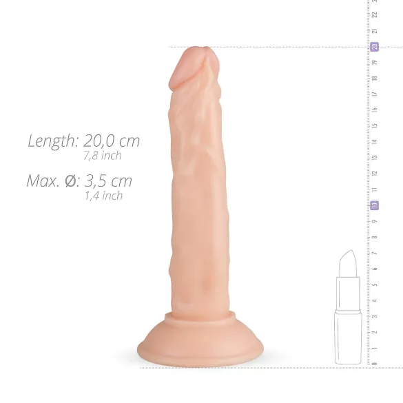 Real Fantasy Blane - dildo - realistisch - 20cm - huidkleur