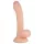 Real Fantasy Vince - dildo met ballen en voorhuid - 19,5cm - huidskleur