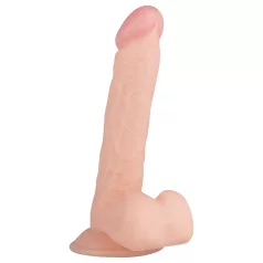   Real Fantasy Felix - realistische dildo met ballen - 22cm - huidkleur