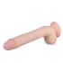 Real Fantasy Elvin - realistische dildo met ballen - 28cm - huidskleur