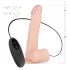 Real Fantasy Lewis - oplaadbare realistische vibrator - 22cm - huidskleur