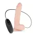Real Fantasy Glynn - oplaadbare realistische vibrator - 25cm - huidskleur