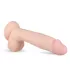 Real Fantasy Glynn - oplaadbare realistische vibrator - 25cm - huidskleur