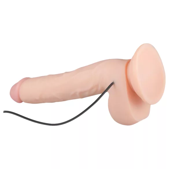 Real Fantasy Elvin - oplaadbare realistische vibrator - 28cm - huidkleurig