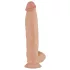 Real Fantasy Dwane - oplaadbare realistische vibrator - 31cm - huidskleur