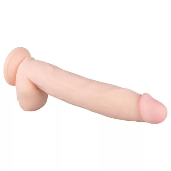 Real Fantasy Dwane - oplaadbare realistische vibrator - 31cm - huidskleur