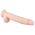 Real Fantasy Dwane - oplaadbare realistische vibrator - 31cm - huidskleur