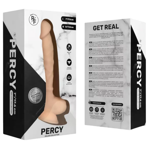 Real Fantasy Percy - dildo - realistisch - 18 cm huidkleur