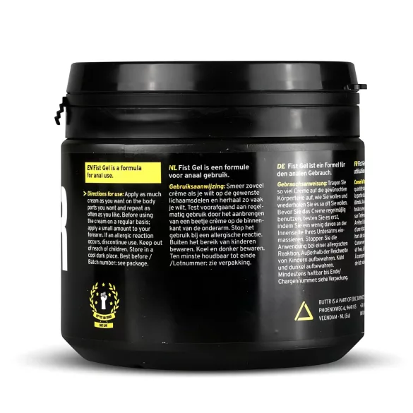 BUTTR - Fisting gel - waterbasis glijmiddel - 500ml