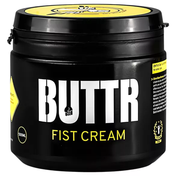 BUTTR - fisting crème - glijmiddel - 500ml