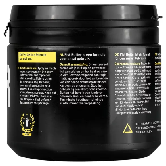 BUTTR Fisting Butter - anale fisting glijboter (500 ml)