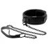 Blaze - halsband en riem - zwart