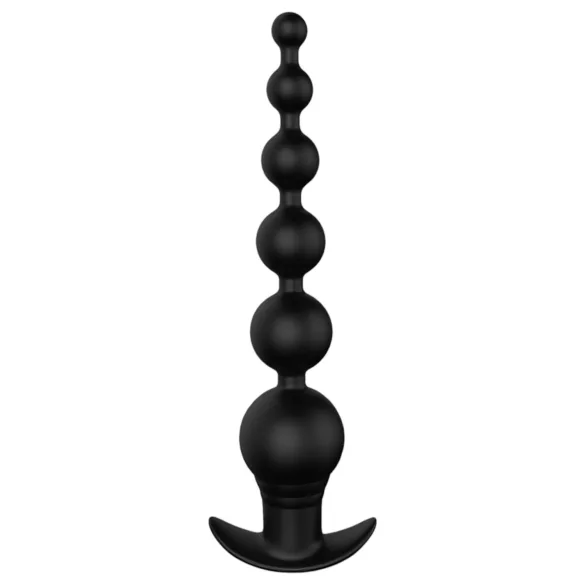 Cheeky Love - anaal vibrator met afstandsbediening en kralen - zwart