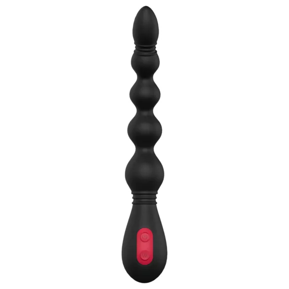 Cheeky Love - oplaadbare anale vibrator met kralen - zwart