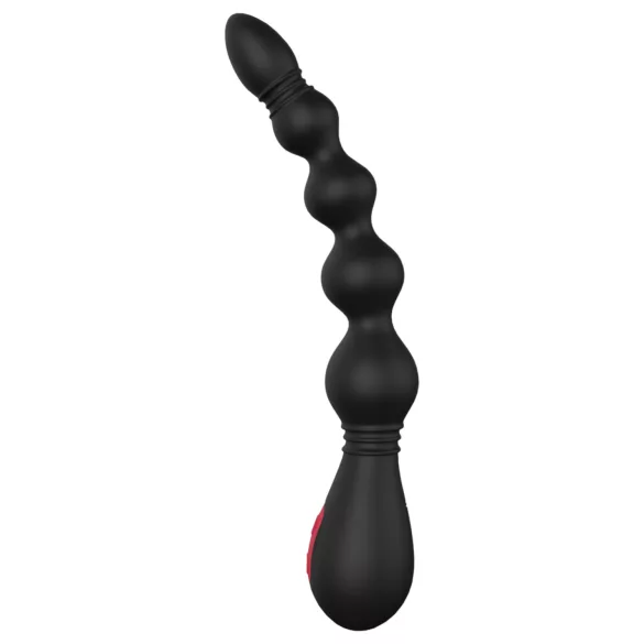 Cheeky Love - oplaadbare anale vibrator met kralen - zwart