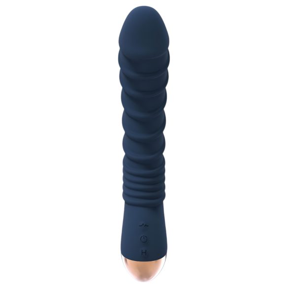 Goddess Aeolus - verwarmende G-spot vibrator (blauw)