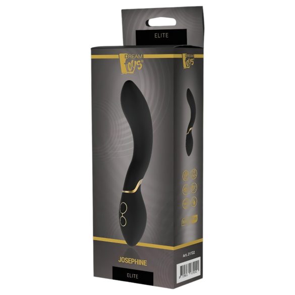 Elite Josephine - oplaadbare G-punt vibrator (zwart)