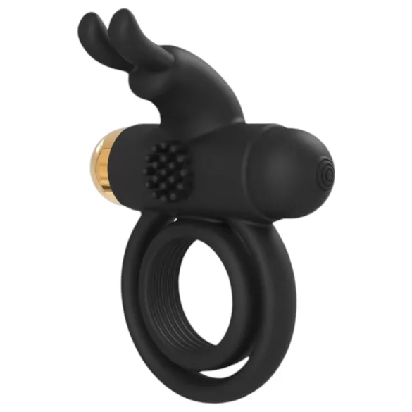 Elite Joel - vibrerende penis- en balring - oplaadbaar - zwart