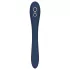 Goddess Ares - buigbare duo vibrator - siliconen - blauw