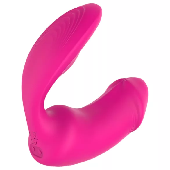 Vibes of Love Duo - 2in1 clitoris vibrator (pink)