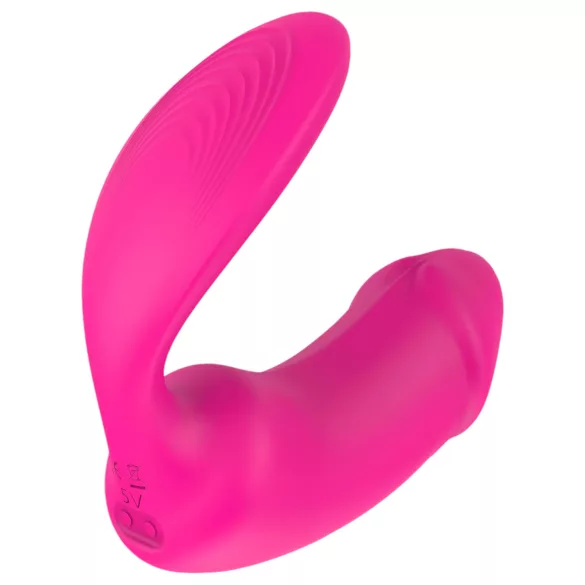 Vibes of Love Duo - 2in1 clitoris vibrator (pink)