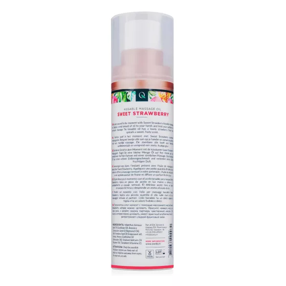 Exotiq - massageolie - aardbei geur - 100ml