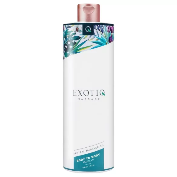 Exotiq - body to body massageolie - langdurig effect - 500ml