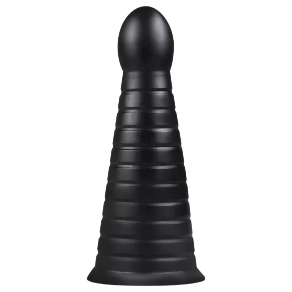 BUTTR Devil Dog - dildo met zuignap - zwart