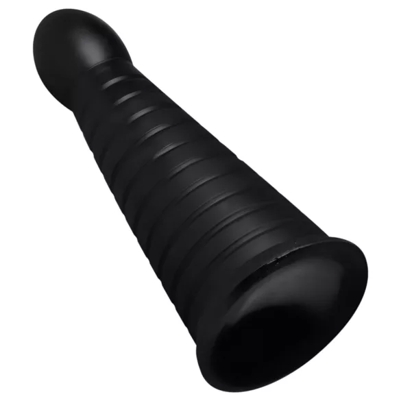 BUTTR Devil Dog - dildo met zuignap - zwart