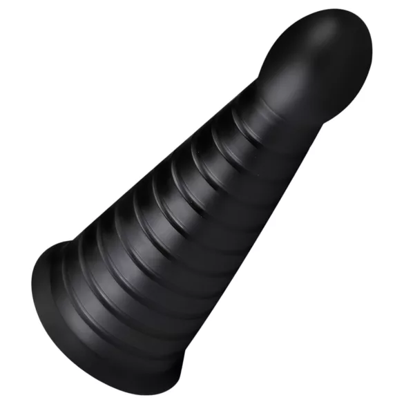 BUTTR Devil Dog - dildo met zuignap - zwart