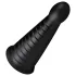 BUTTR Devil Dog - dildo met zuignap - zwart