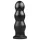 BUTTR Tactical III - dildo met zuignap - zwart