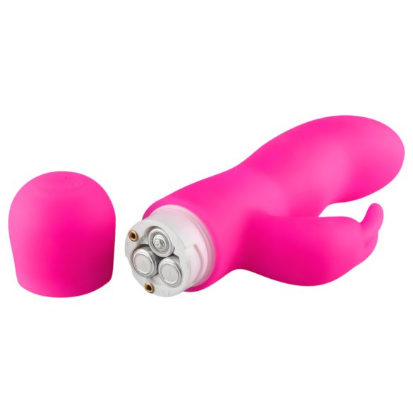 Easytoys Mad Rabbit - konijnenvibrator met clitorisstimulatie (roze)