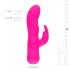 Easytoys Mad Rabbit - konijnenvibrator met clitorisstimulatie (roze)