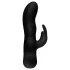 Easytoys Mad Rabbit - rabbit vibrator met clitorisstimulator - zwart