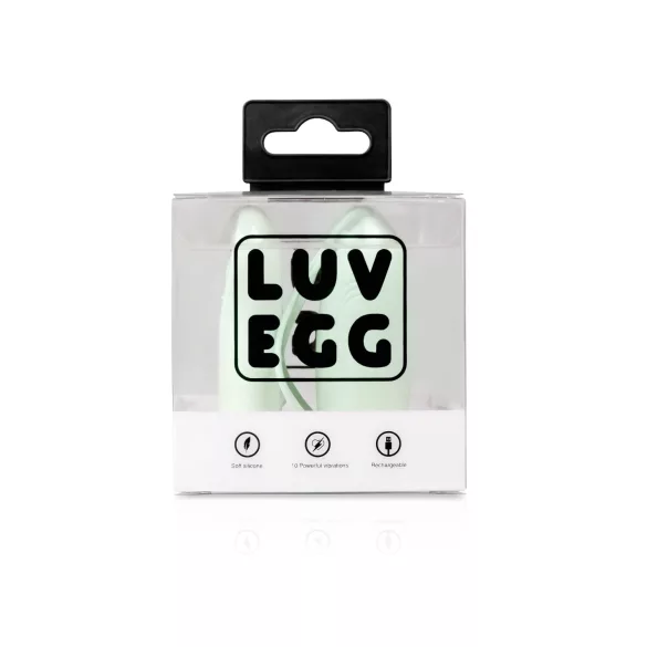 LUV EGG - vibrerend ei - draadloos oplaadbaar - groen