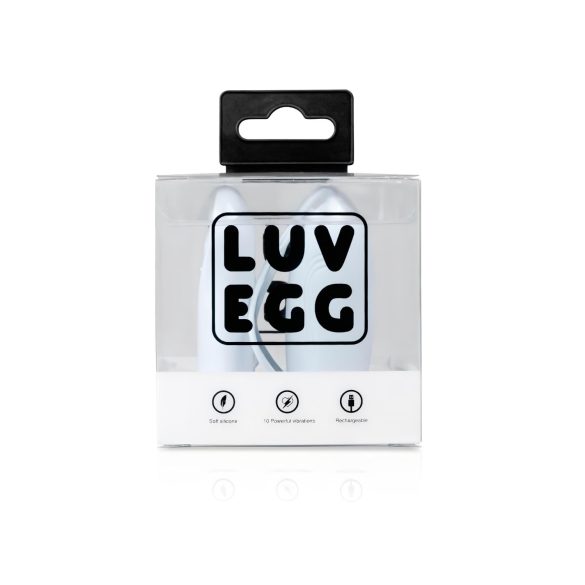 LUV EGG - oplaadbaar, draadloze vibratie-ei (blauw)