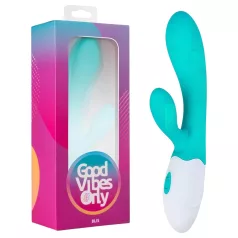   Good Vibes Only Blis Rabbit - rabbit vibrator - clitorisstimulatie - turquoise