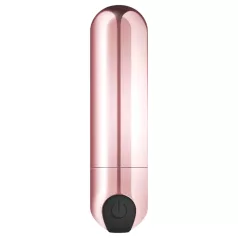 Rosy Gold - mini vibrator - oplaadbaar - rosegoud