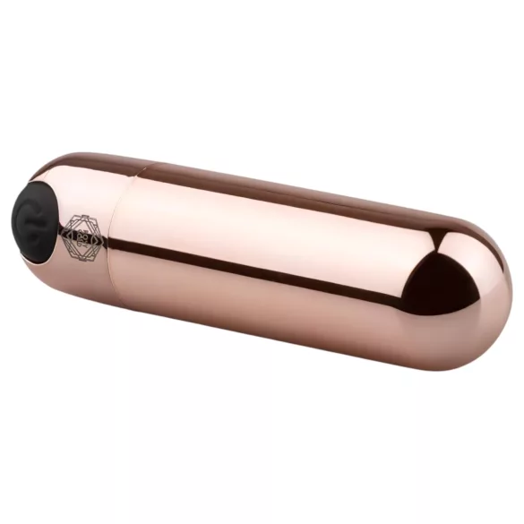 Rosy Gold - mini vibrator - oplaadbaar - rosegoud