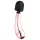 Rosy Gold - mini wand vibrator - gebogen - rosegoud