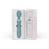 Bloom Orchid Wand - oplaadbare massage vibrator - turquoise