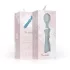 Bloom Orchid Wand - oplaadbare massage vibrator - turquoise