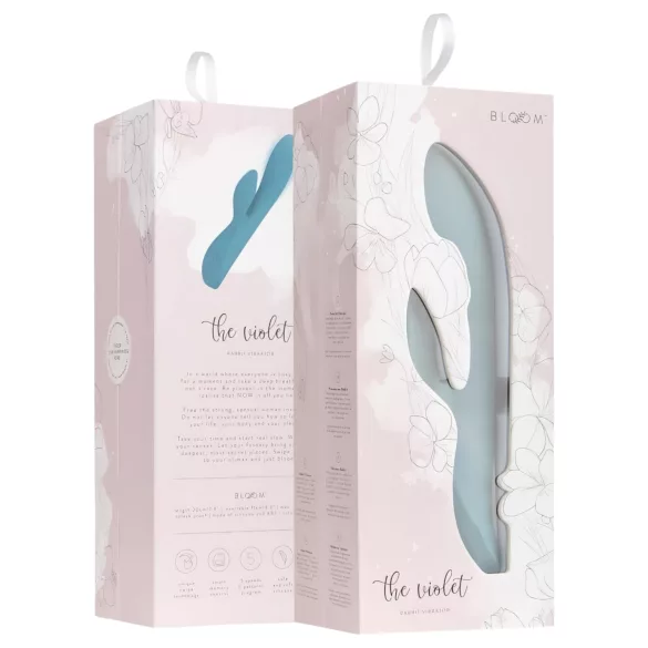 Bloom Violet Rabbit - rabbit vibrator - G-spot en clitoris stimulatie