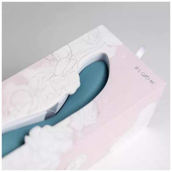 Bloom Rose - G-spot vibrator - oplaadbaar siliconen - turquoise