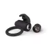EasyToys Bunny - vibrerende penisring - siliconen - zwart