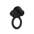 EasyToys Bunny - vibrerende penisring - siliconen - zwart