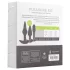 EasyToys Pleasure Kit - gevarieerde anaalplugset (zwart)